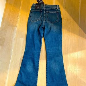 NWT gap wide bottom jeans size 0/25